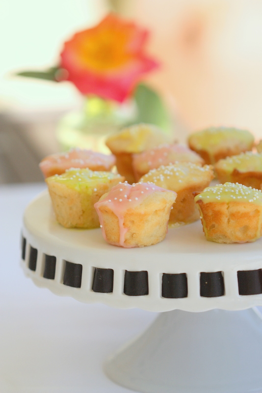 Half Baked Lemon Lime Baby Cakes