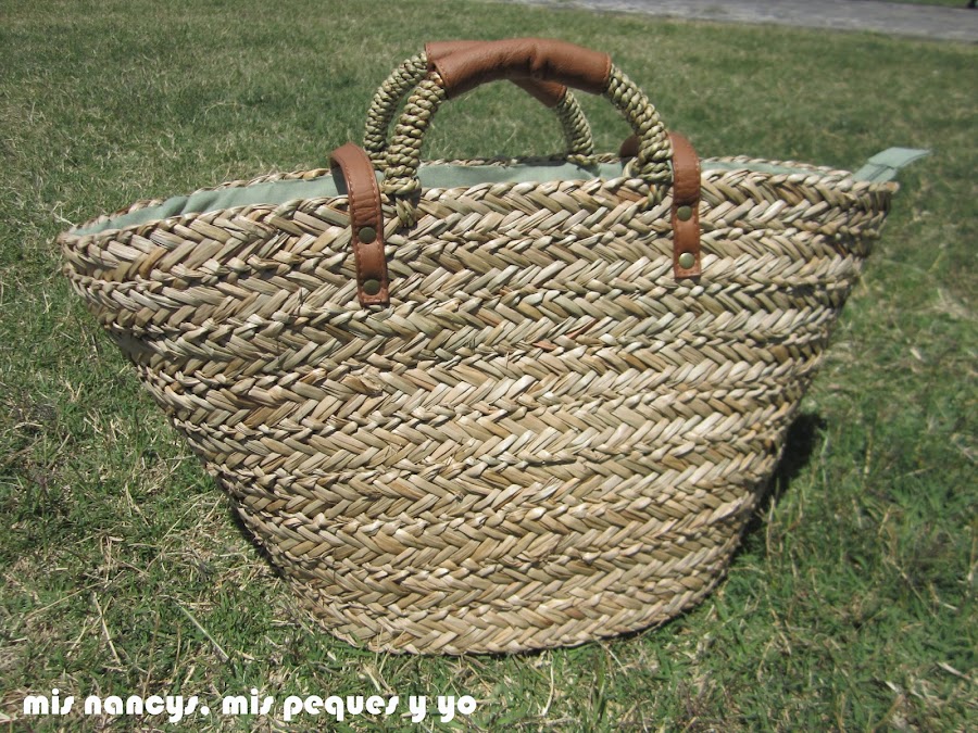 mis nancys, mis peques y yo, cesta playera