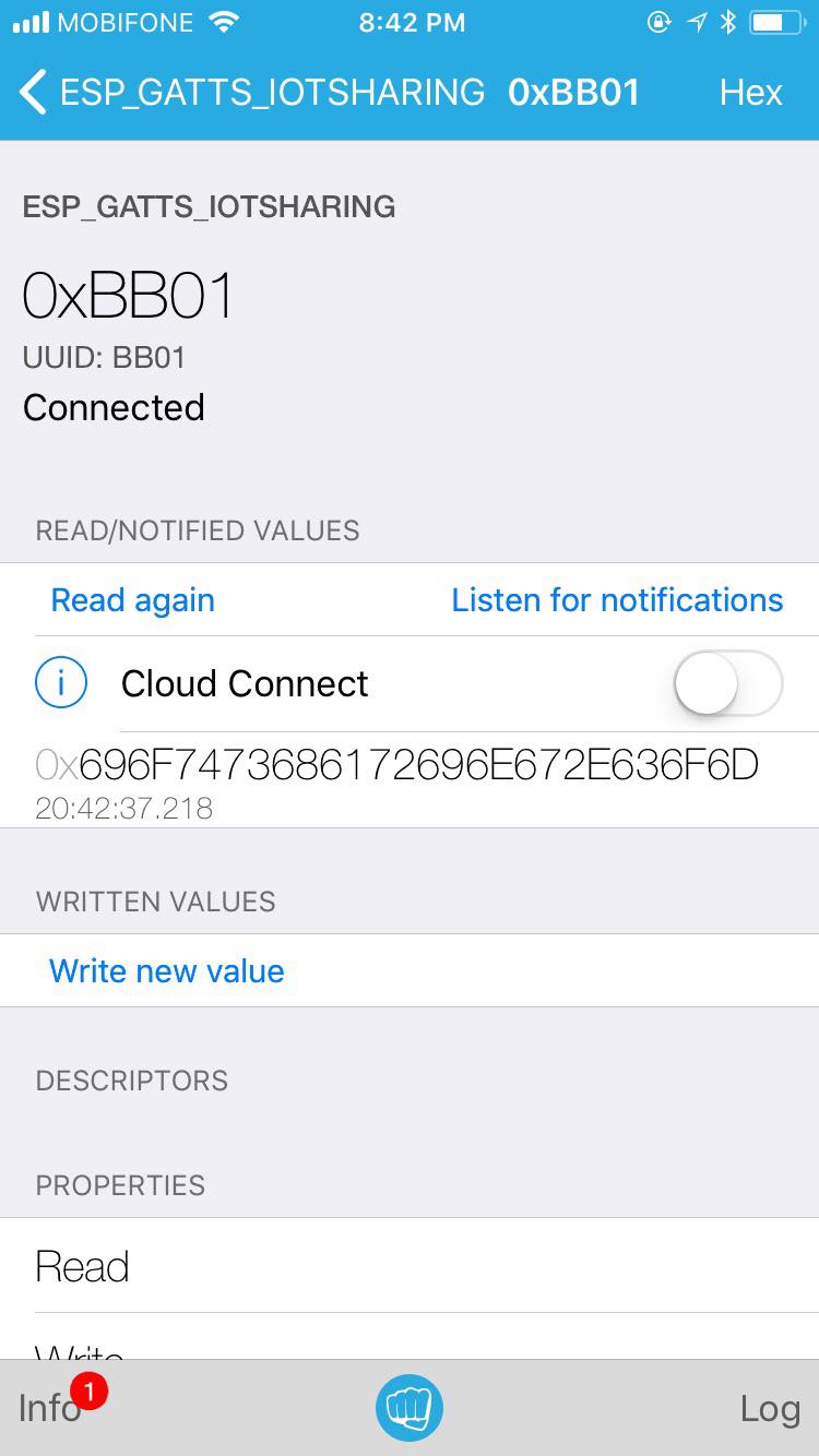 Demo 27: How to use Arduino ESP32 BLE (Bluetooth Low Energy) as a GATT ...