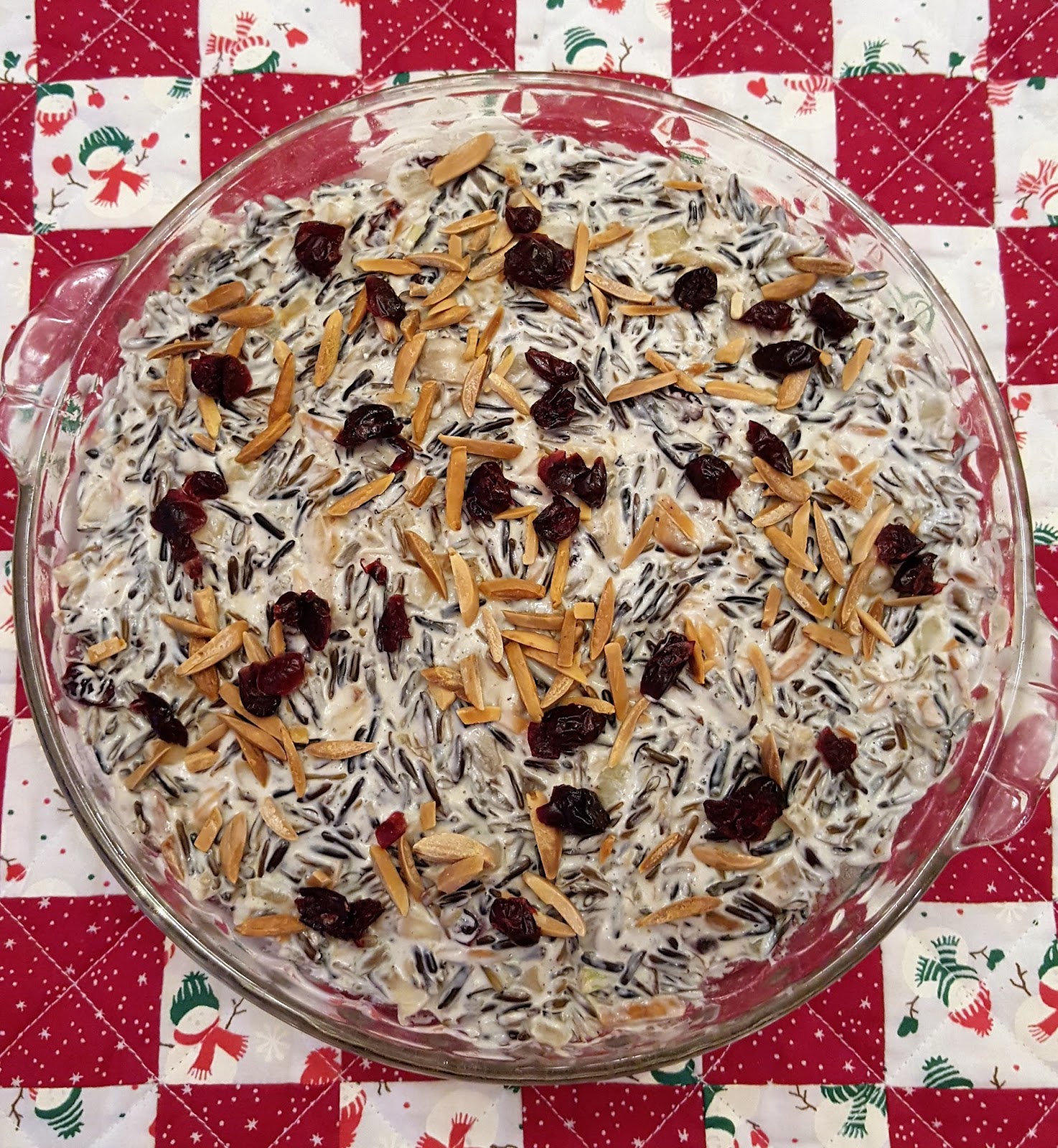 Ginny Says So Festive Wild Rice Casserole Recipe