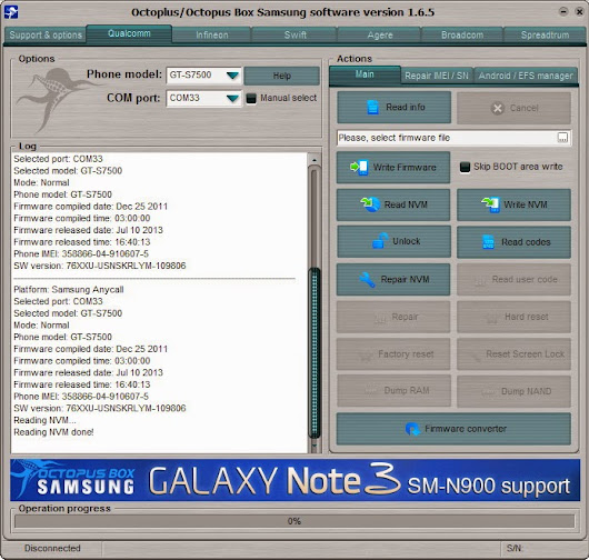 Octopus Box Samsung Cracked Phone