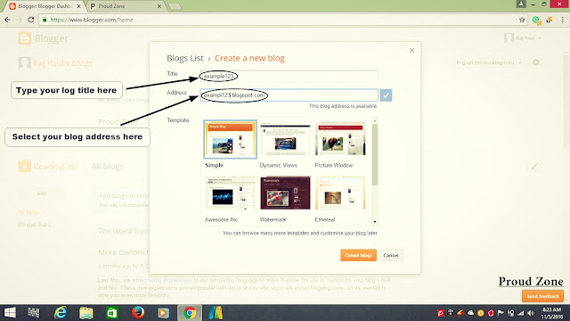 How to Create Free blog Step By Step How to Create Free blog Step By Step