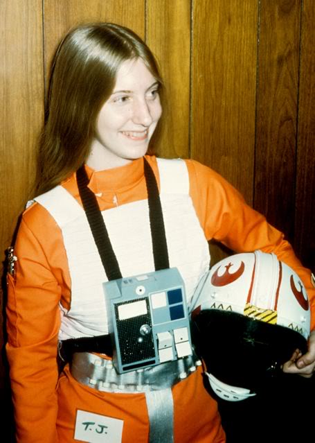 Rebel pilot costume 1977 halloween star wars girl 