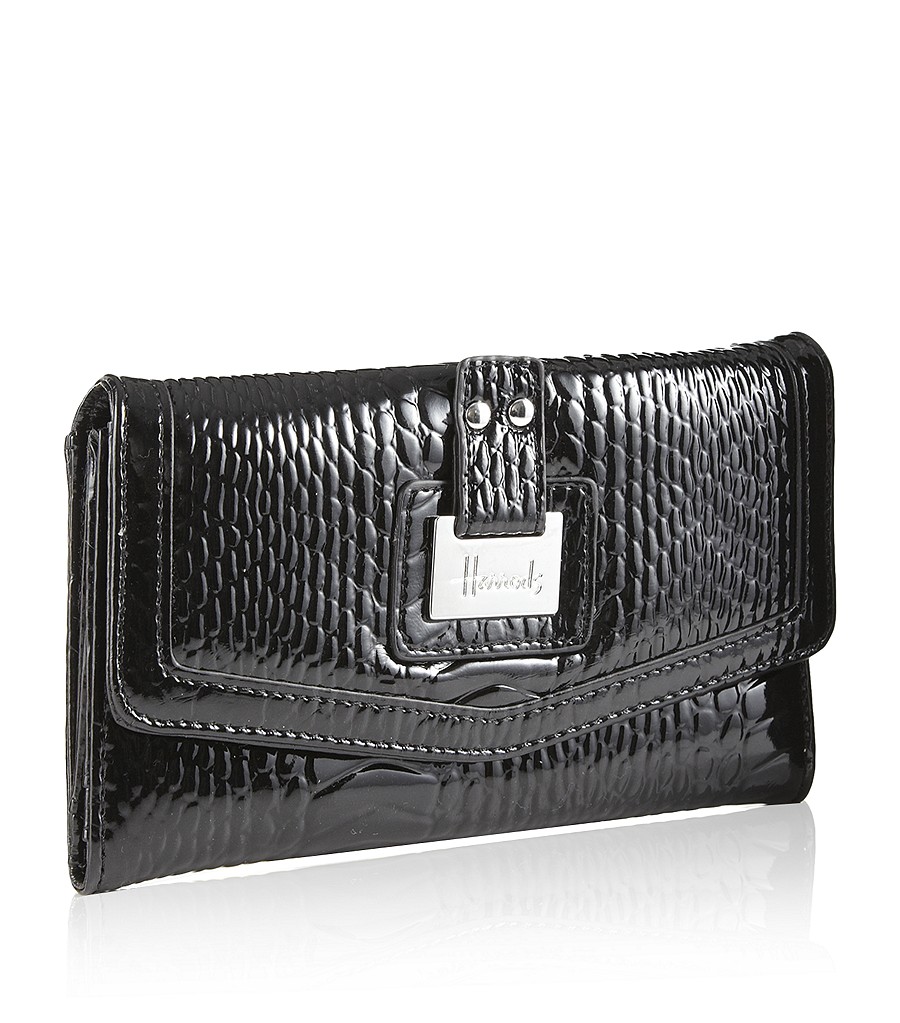 Harrods Black Adara Rectangle Purse RM173 Couture Stop Shop