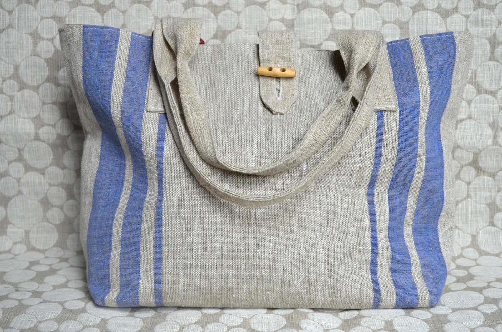 Irmalu Natural linen tote bags. Get ready for sunny days!