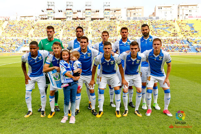 EQUIPOS DE FÚTBOL: LEGANÉS contra Las Palmas 24/09/2017 Liga de 1ª División