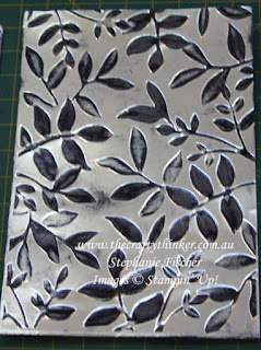 Swirly Snowflakes, Tarnished Foil Technique, Layered Leaves, Labels to Love, #thecraftythinker, Sympathy Card, Stampin Up Autralia Demonstrator, Stephanie Fischer, Sydney NSW