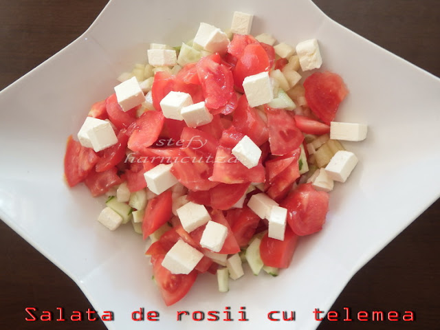 Salata de rosii cu telemea