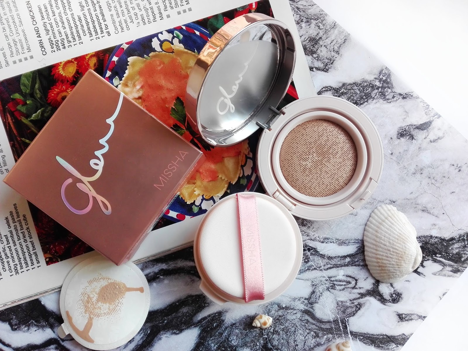 [Review] Missha Glow Tension Cushion SPF50+ PA+++ | Beauty & Dewdrop Blog