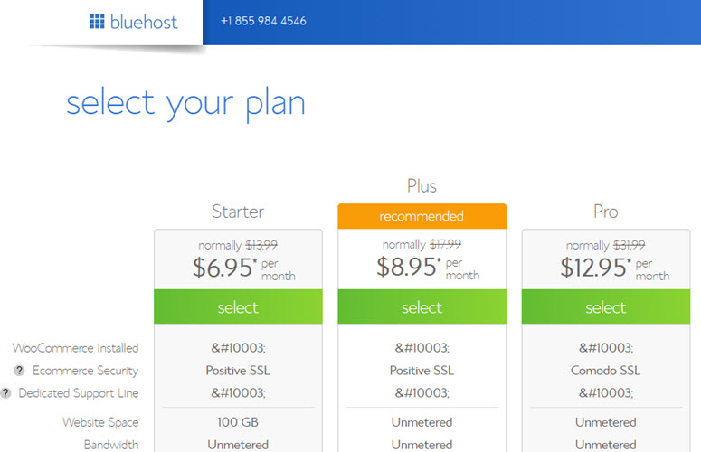 rencana hosting woocommerce bluehost rencana hosting woocommerce bluehost