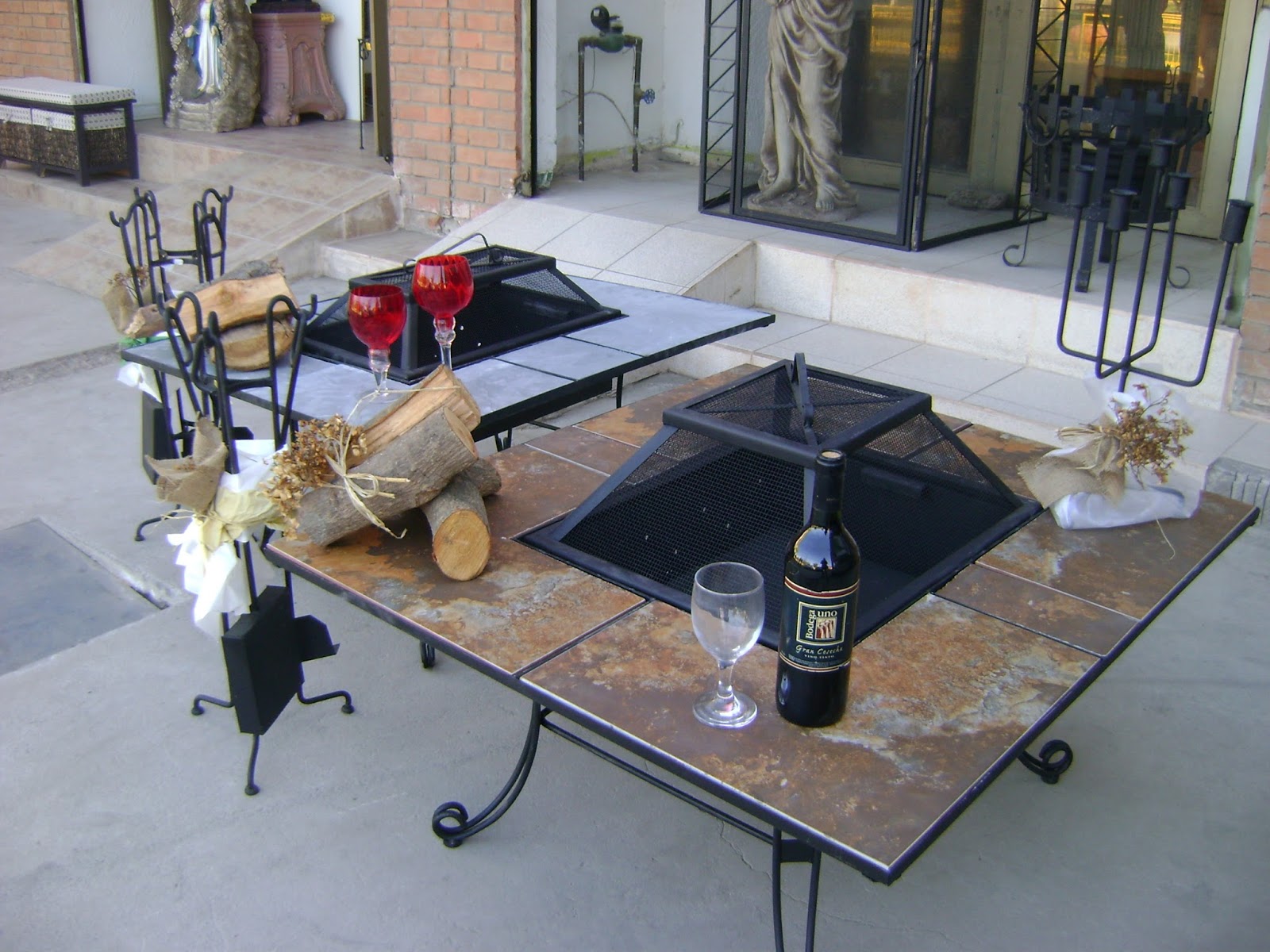 Protecciones Combustión Lenta y Chimenea: BRASEROS