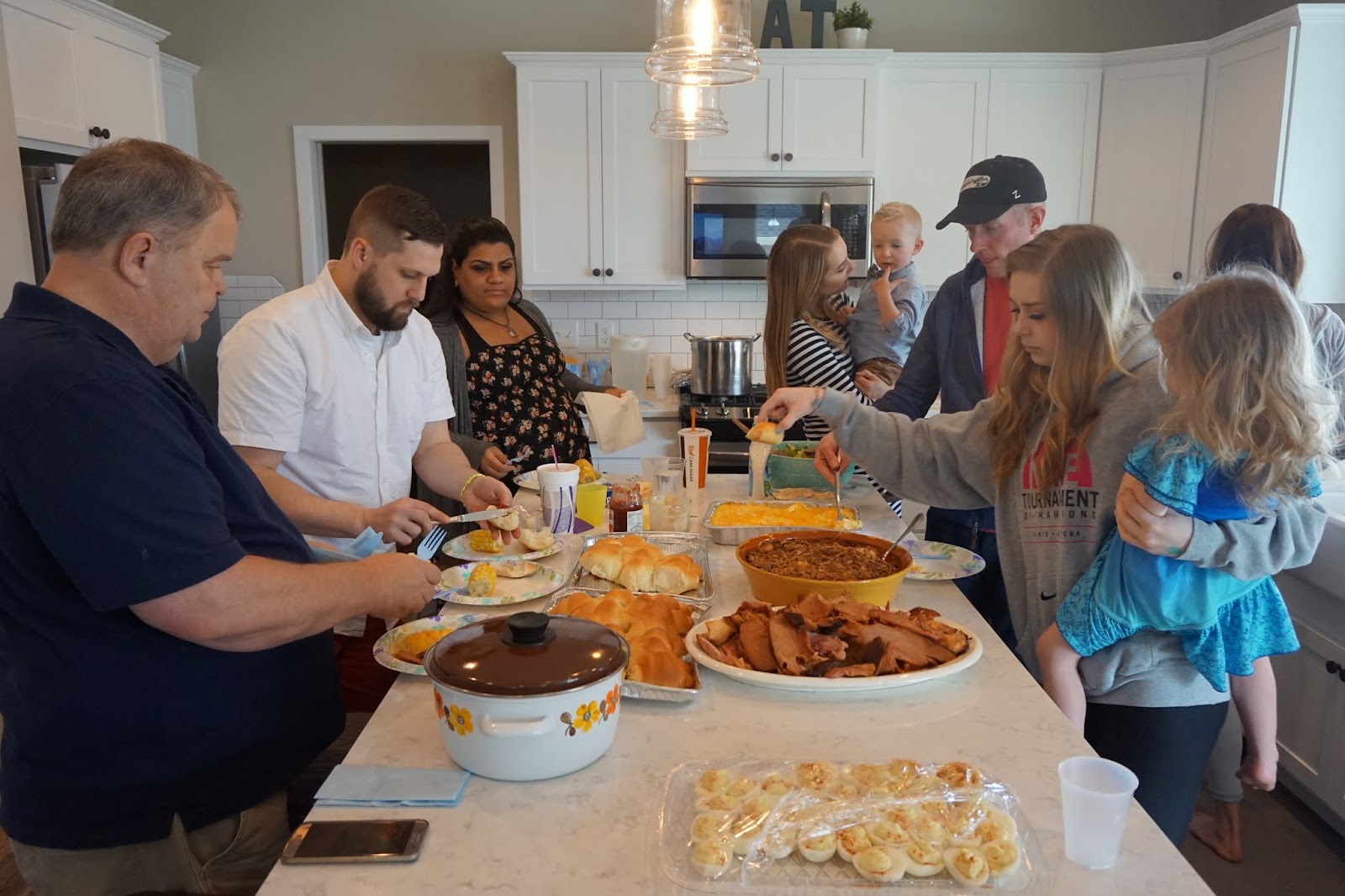 The Cunningham Family: Family Easter Dinner