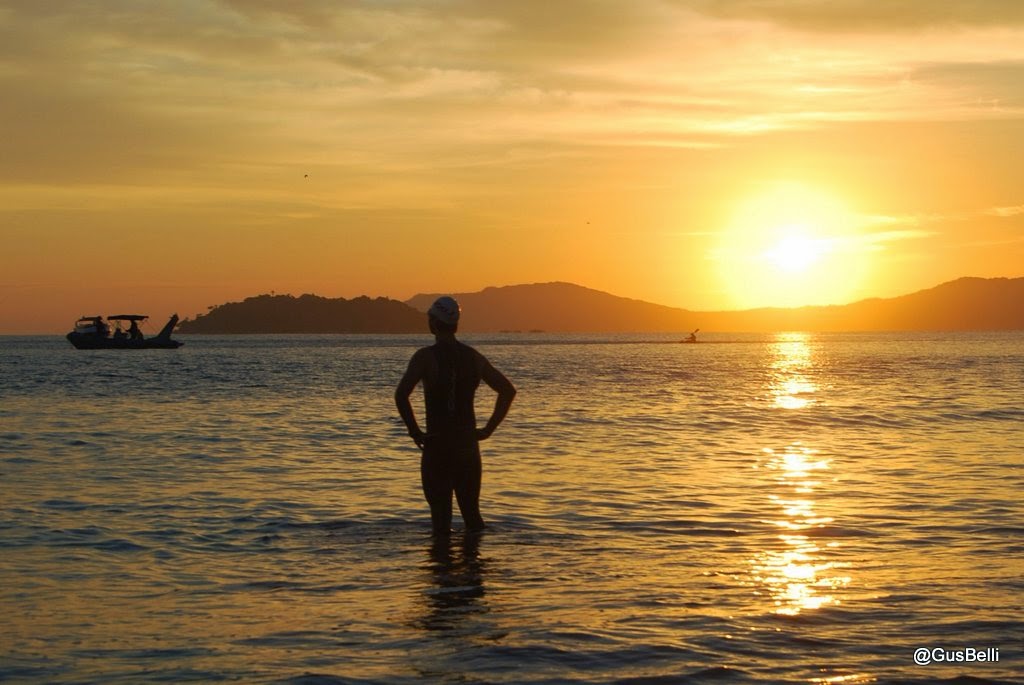 O Ironman e o sol nascente