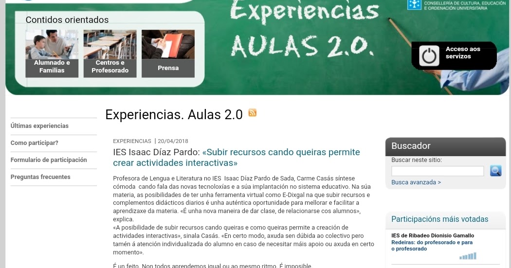 EDixgal Eva Formación Experiencias Edixgal IES Issac Díasz Pardo (Sada)