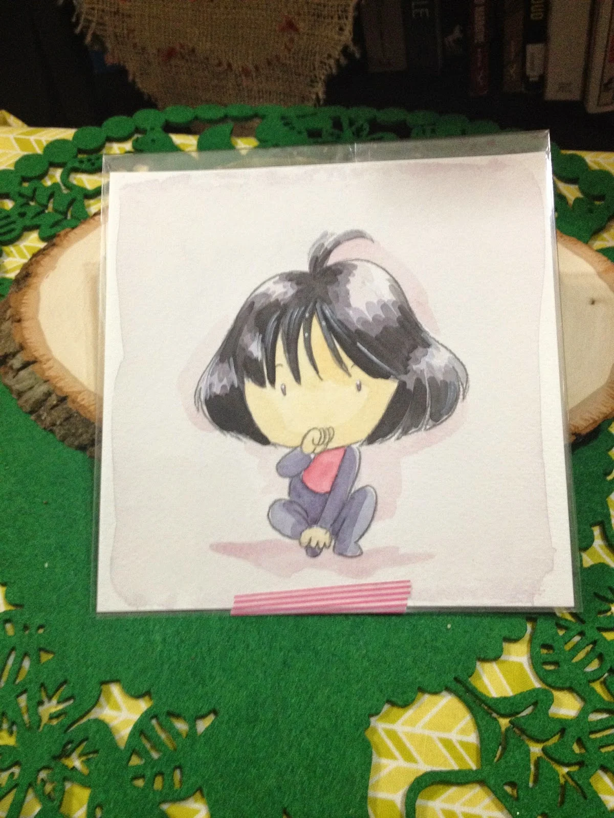 Baby Sailor Saturn Watercolor