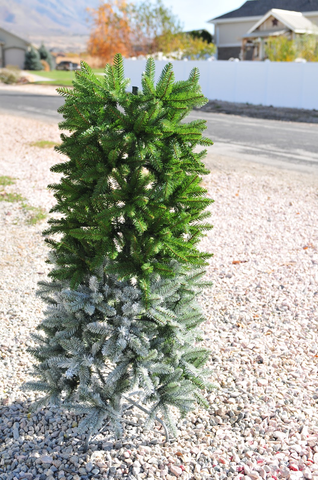 DIY Til We Die Flocking your own artificial tree!