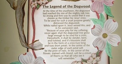 The Legend of the Dogwood Tree ~ Crafts and Cards - Catholic Inspired