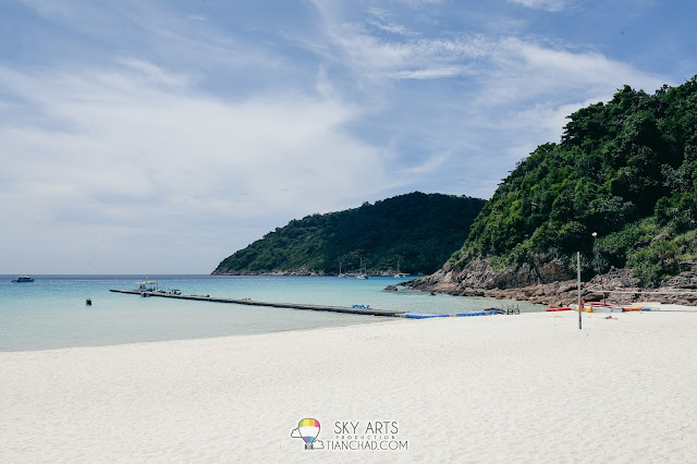 The Taaras Beach & Spa Resort in Pulau Redang beautiful view and scenery