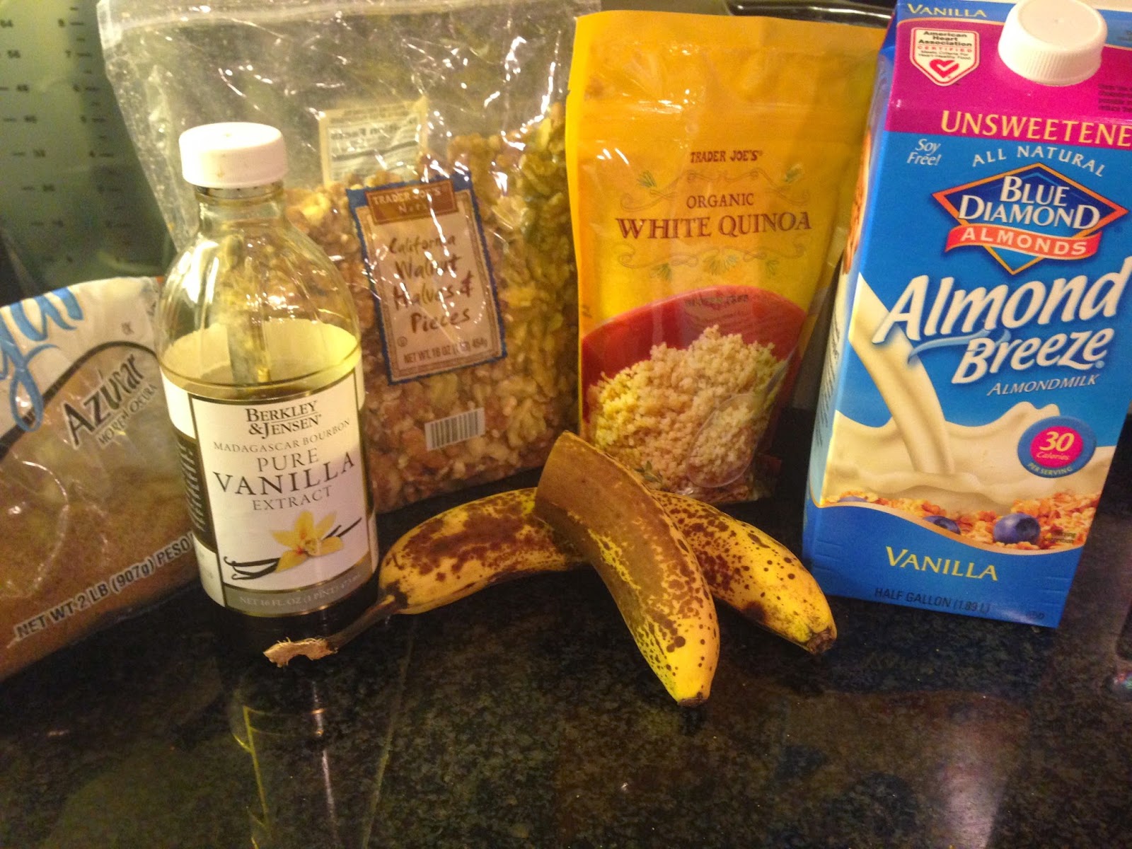 CROCKPOT CHALLENGE DAY 4: Banana bread quinoa