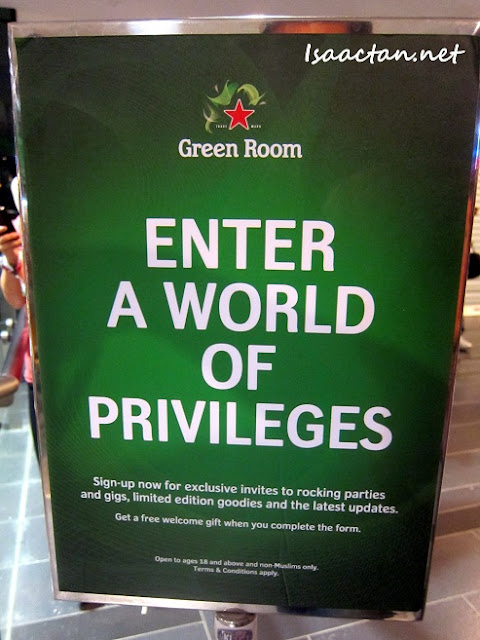 Heineken Green Room
