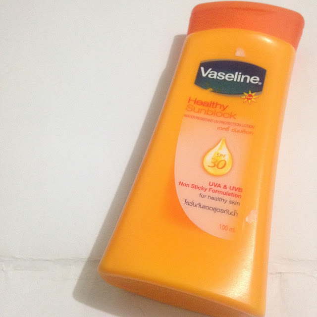Vaseline Healthy Sunblock Water Resistant UV Protection Lotion Review