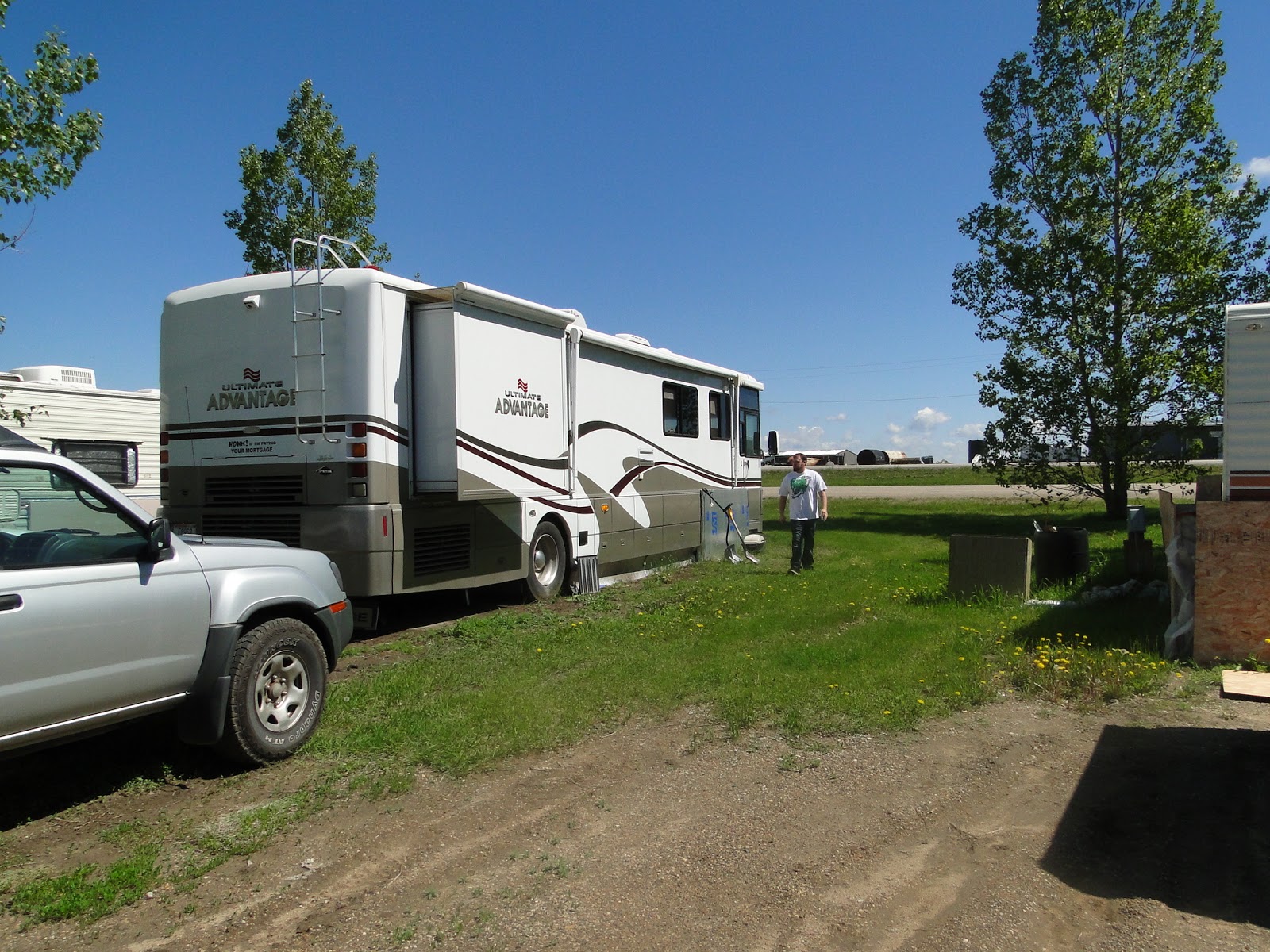 Here I am Springtime in Kenmare, ND