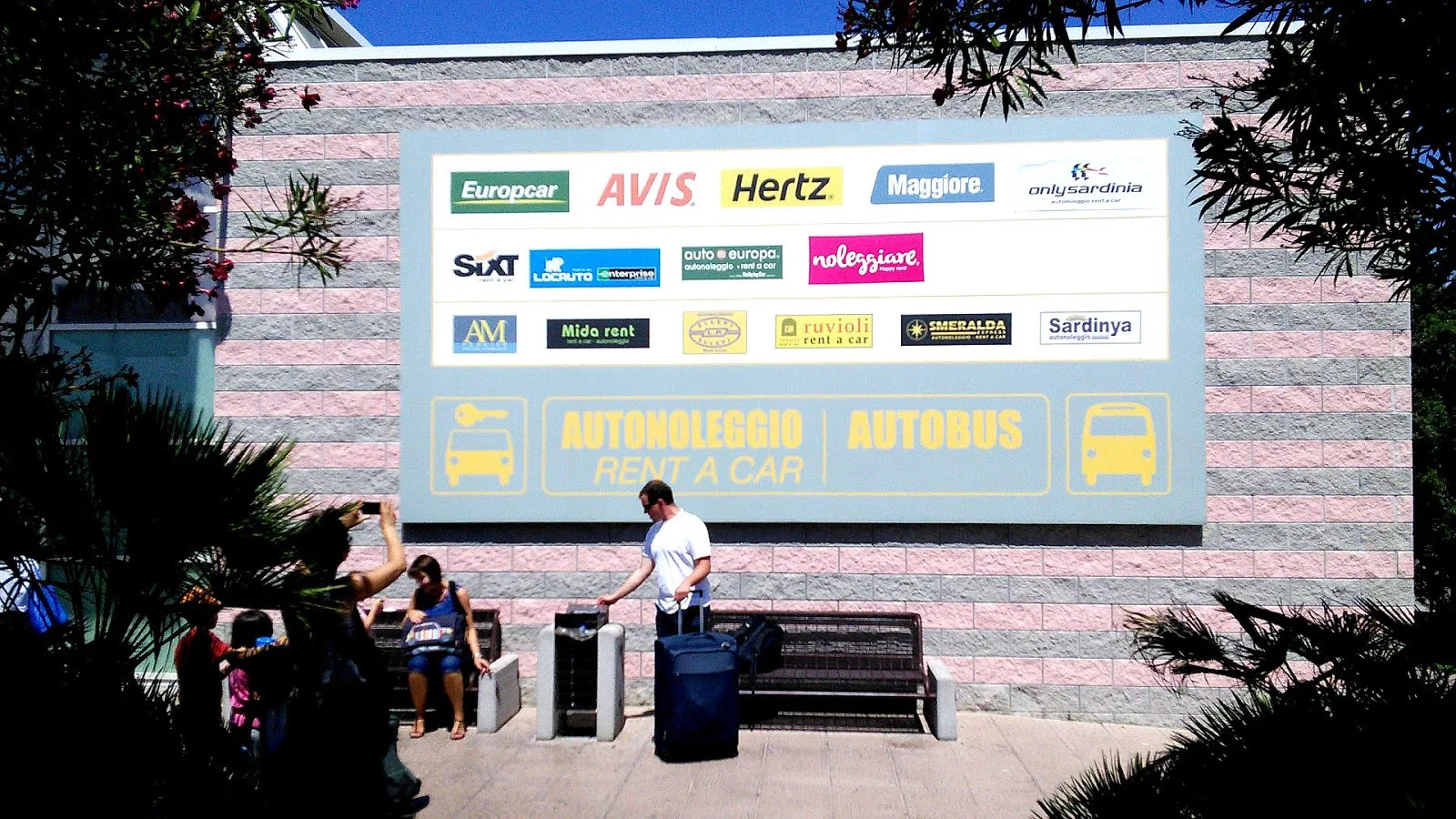 Lush Car Rental Airport Olbia View Photography