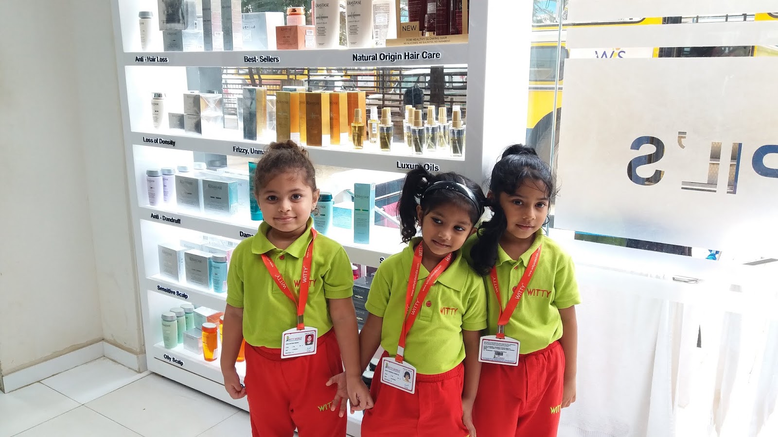On The Top Of The World Visit To Salon By Jr Kg Section Witty