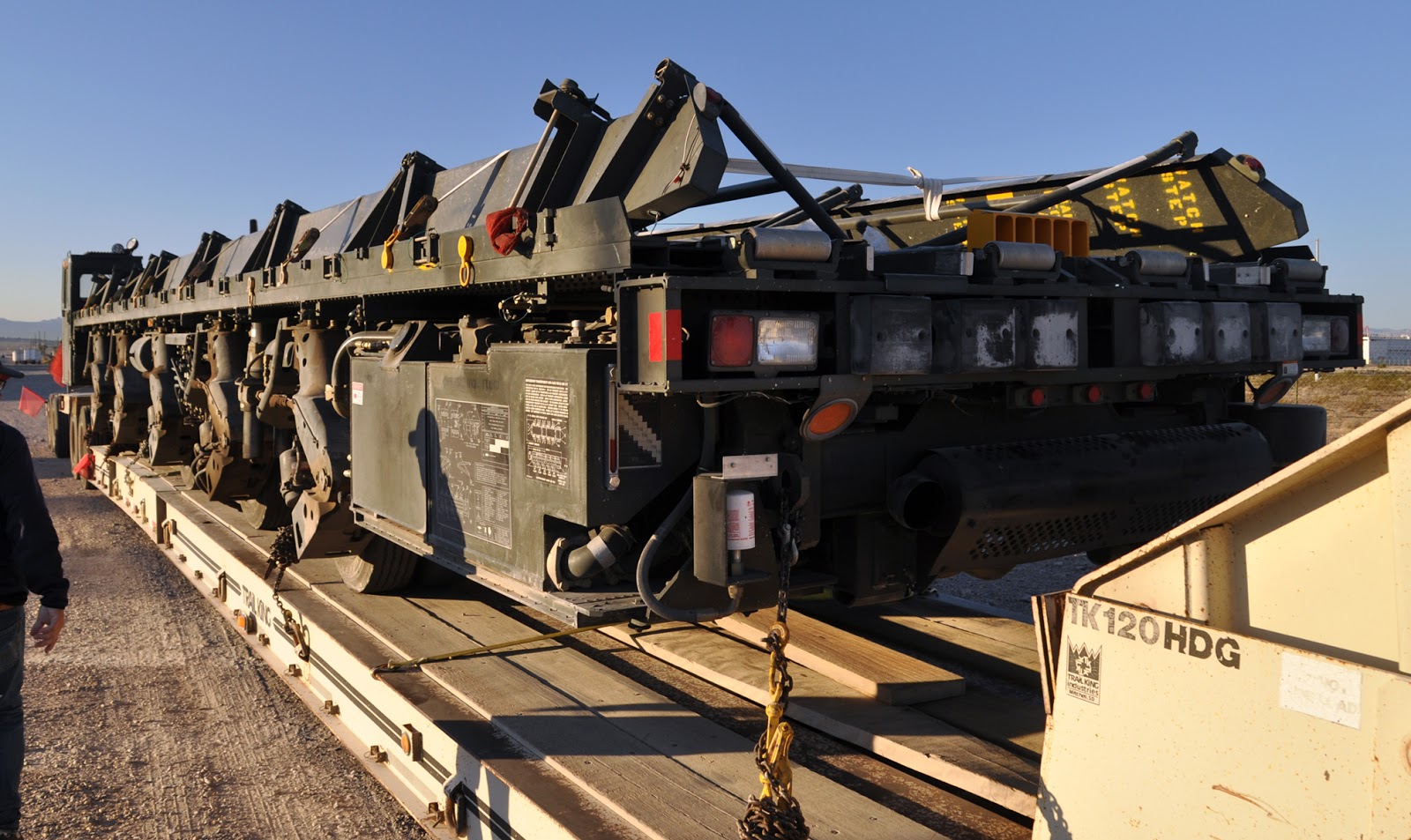 Just A Car Guy what is this thing? Found outside Nellis AFB, so I