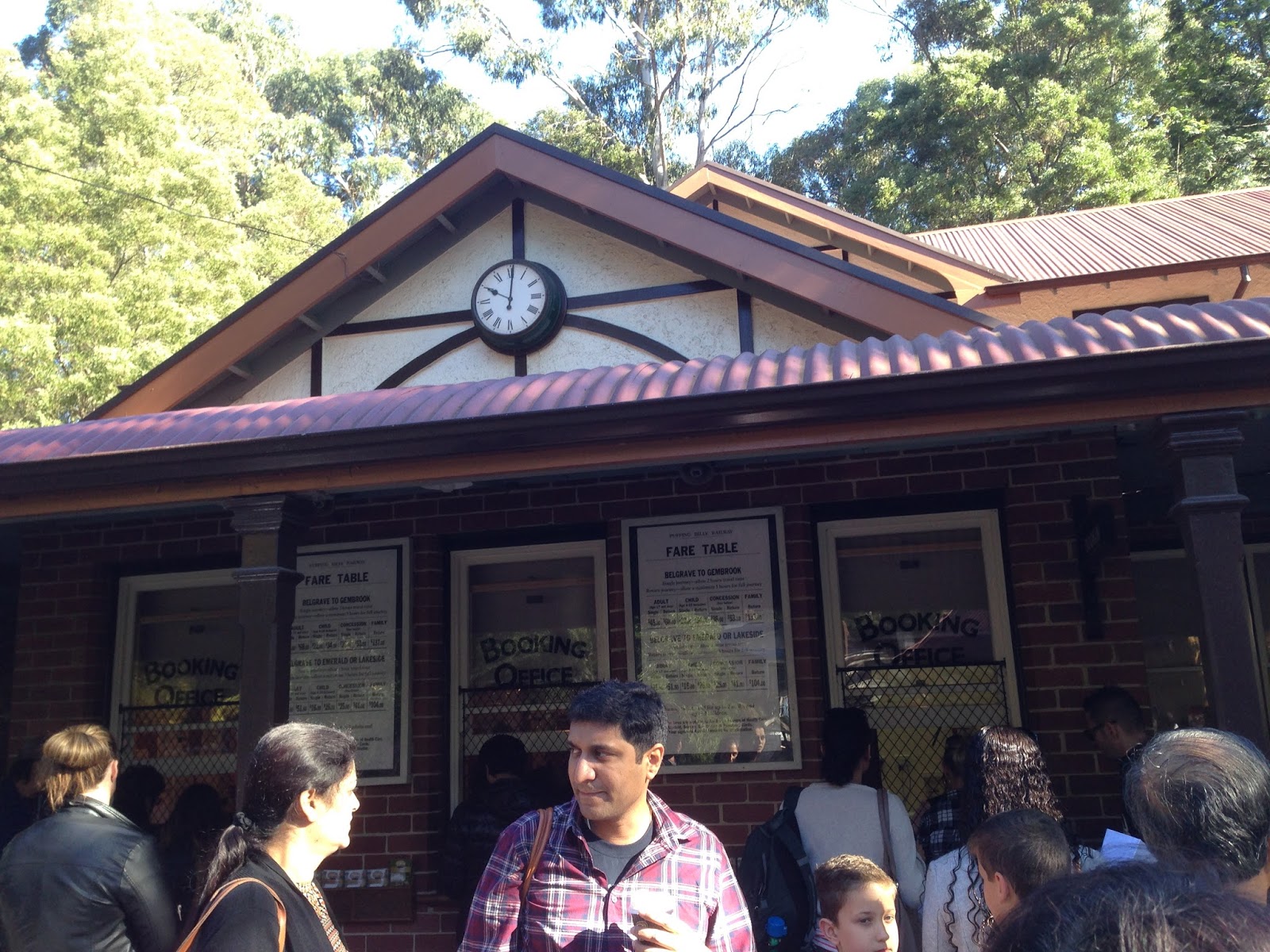 I am who I am Going on Puffing Billy, Yarra Valley Chocolate Factory