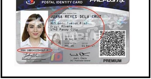 Documents Required For Postal Id Card