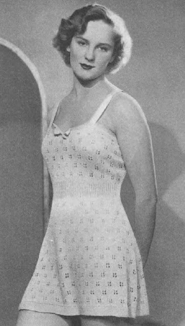 The Vintage Pattern Files: Free 1940's Knitting Pattern - Women's Cami-Knickers
