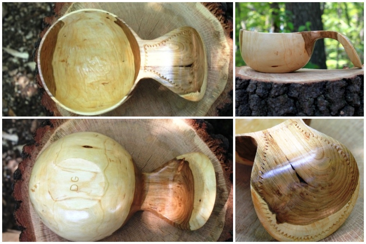 Dan's Woodcarving All of my best kuksa cups