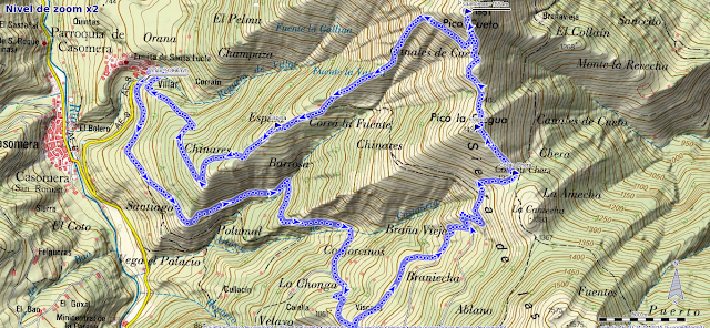 Mapa de la ruta