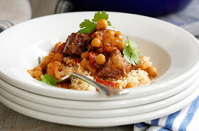 Lamb tagine with chickpeas recipe | LEBANESE RECIPES