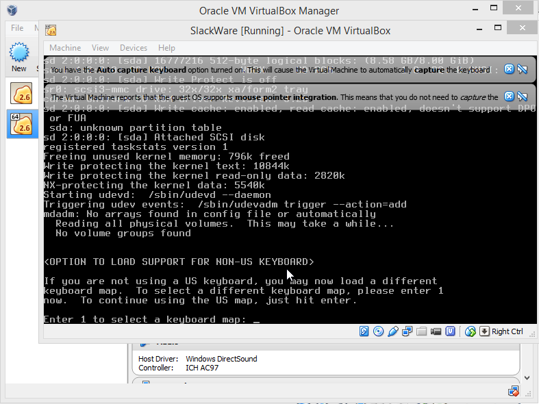 tentang komputer dan jaringan: cara menginstal slackware di virtualbox