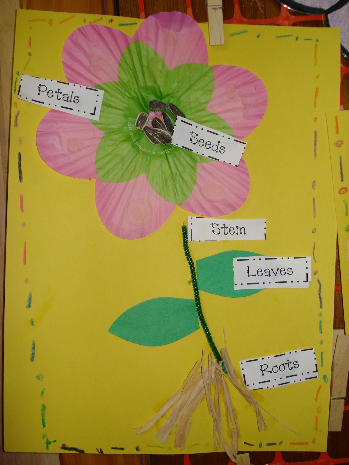 Label A Flower Ks1