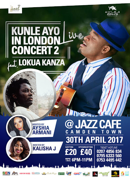 Kunle Ayo and Lokua Kenza Live at Jazz Cafe