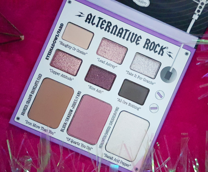 Beautifinous. theBalm Alternative Rock Vol.1 Face Palette review