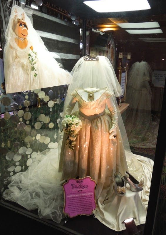 Miss Piggy's Vivienne Westwood wedding dress from Muppets Most Wanted