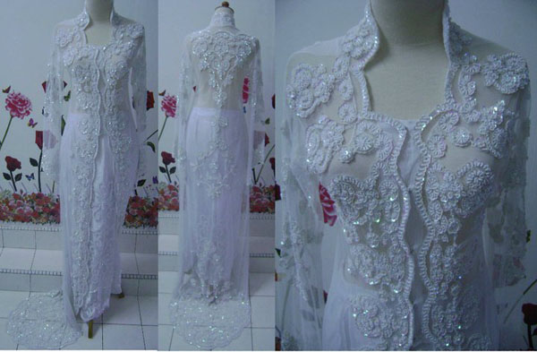 kebaya wedding hijab modern