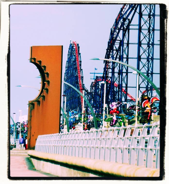 The Shadow Of A Broken Heart Sculpture, Blackpool