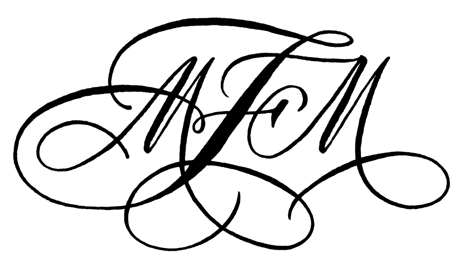 A to Z Calligraphy: Monograms