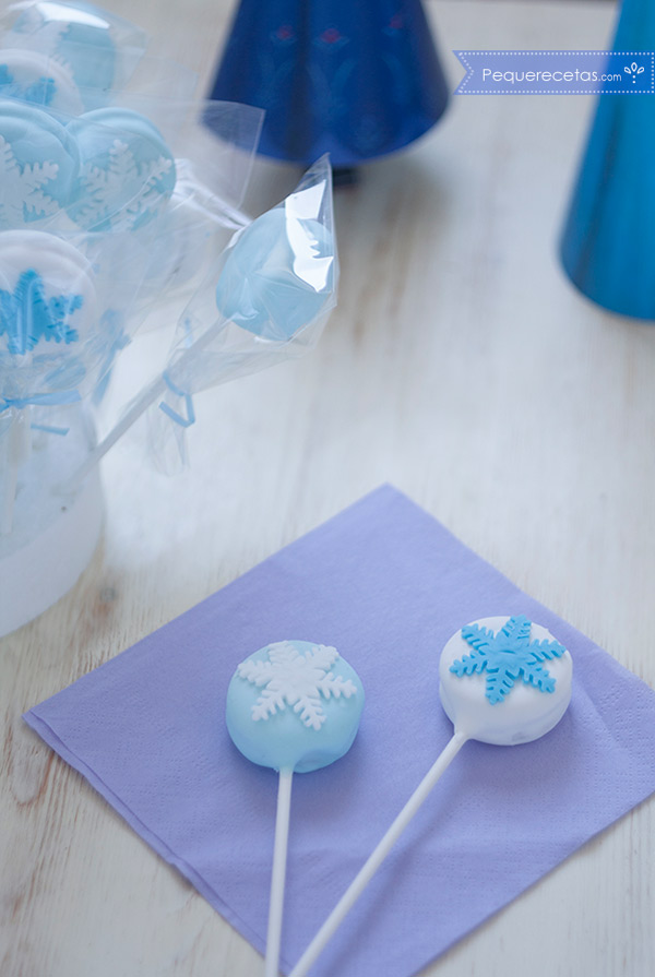 Oreo pops paso a paso