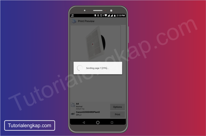 Tutorialengkap 11 Cara Print dari HP, hape, smartphone android ke printer canon, epson via wifi dan kabel otg