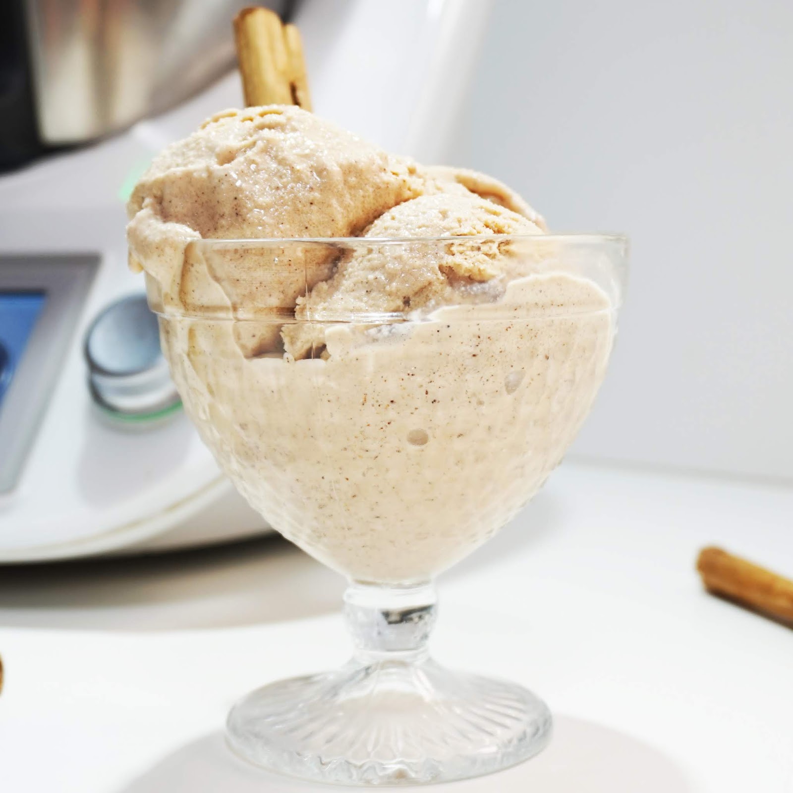 Helado de Canela Cocinillas TM5. Recetas Thermomix.