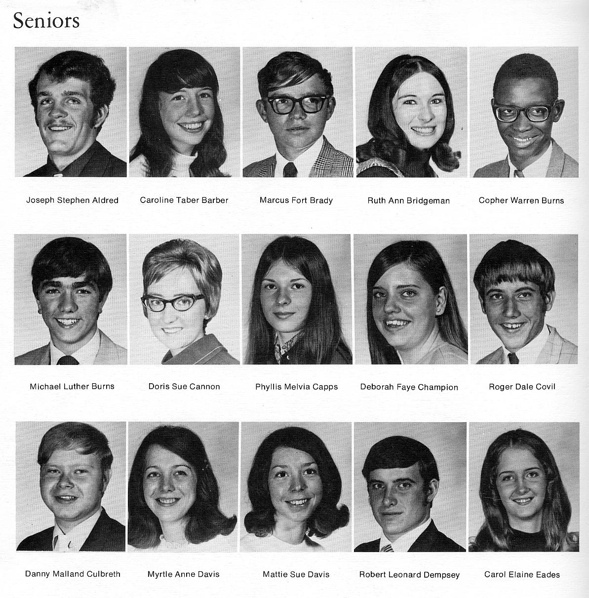 Tryon High School Class of 1971: May 2011