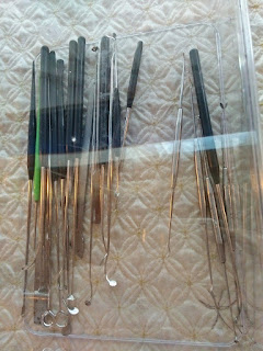 Beberapa peralatan yang digunakan dalam proses budidaya. Sarasehan pra event  6th Indonesian South Sea Festival (Dokpri)