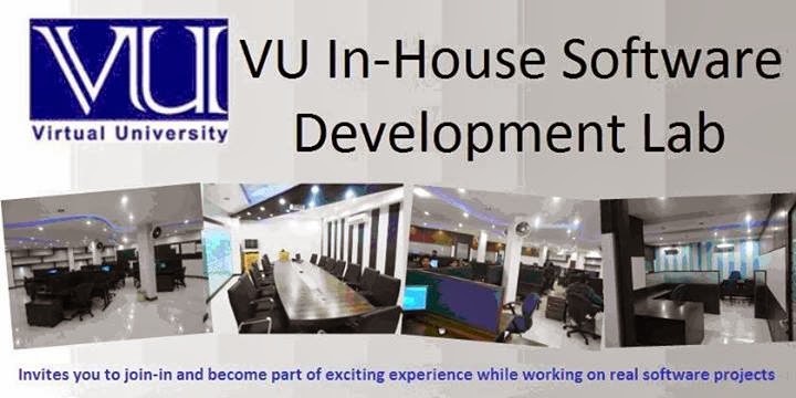 Virtual University of Pakistan (VU) In House Software Development Lab ...
