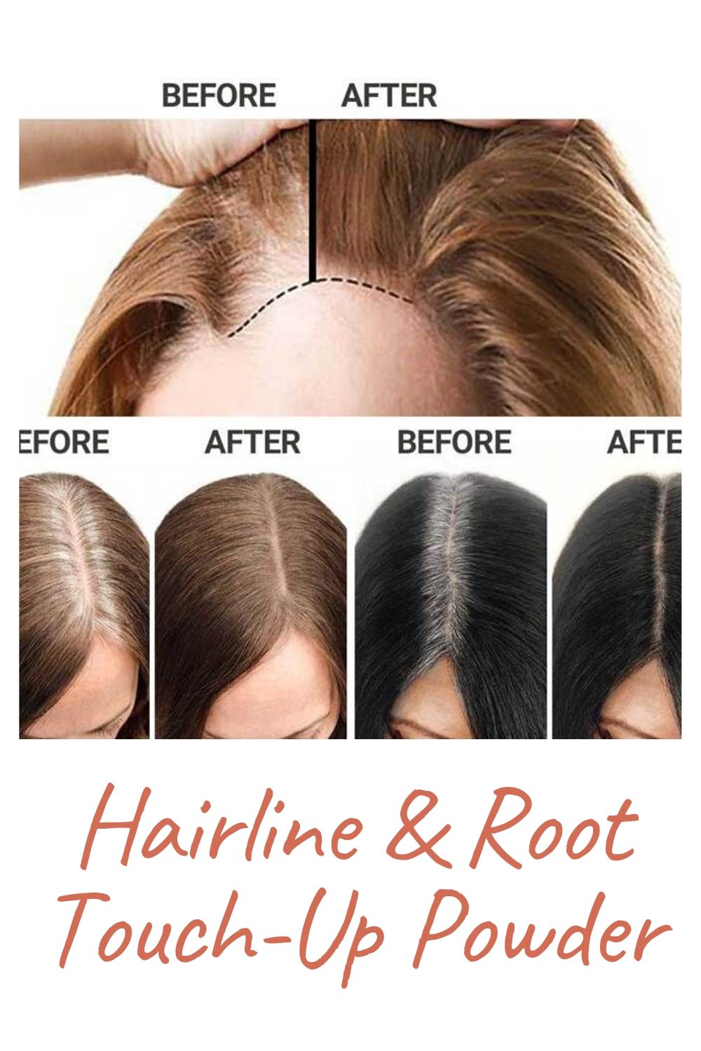 Hairline & Root TouchUp Powder Pukrol Satwa